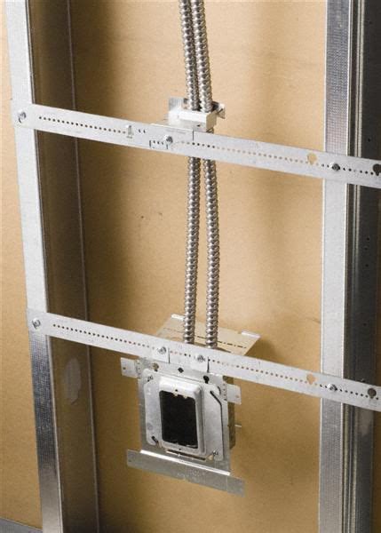 electrical box cross strap|electrical switch box support.